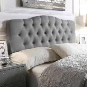 Лучший вариант изголовья: изголовье Andover Mills Dax с мягкой панелью