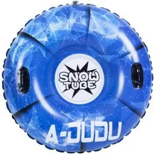 Лучшие варианты снегоходов: A-DUDU Snow Tube - супербольшие 47-дюймовые надувные снежные сани