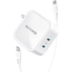 Лучшее настенное зарядное устройство USB: зарядное устройство USB C для MacBook Pro Air, RAVPower 90 Вт