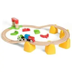 Лучший вариант электропоезда: Brio My First Railway поезд на батарейках