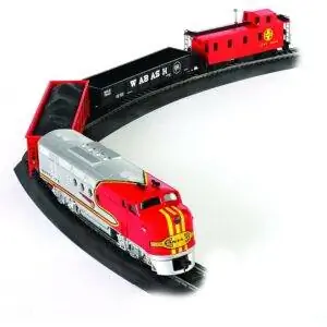 Лучший вариант набора электропоездов: Bachmann Trains - Santa Fe Flyer Ready To Run