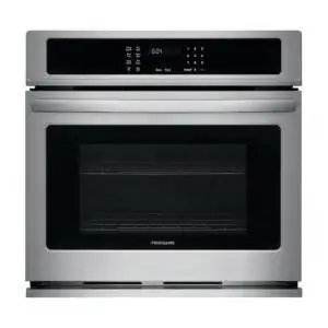 Лучший вариант настенной духовки: Frigidaire 30-дюймовая самоочищающаяся электрическая настенная духовка