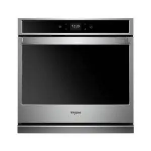 Лучший вариант настенной духовки: Whirlpool 30 дюймов. Одностенная электрическая духовка