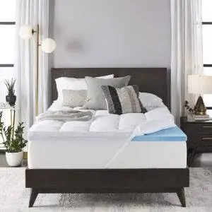 Лучшие варианты охлаждающего наматрасника: Sleep Innovations 4-дюймовая двухслойная гелевая пена с эффектом памяти
