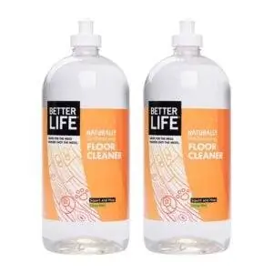 Лучший очиститель пола: Better Life, естественно уничтожающий грязь очиститель пола