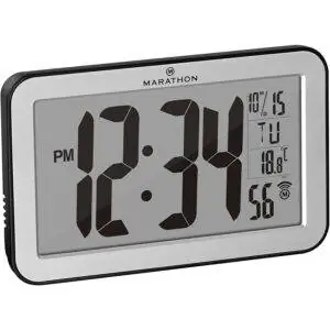Лучший вариант настенных часов: коммерческие настенные часы Marathon Atomic Digital Wall Clock