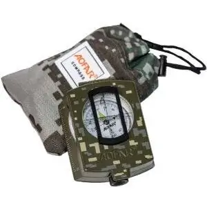 Лучшие варианты компаса: AOFAR Military Compass AF-4580 Lensatic Sighting Navigation