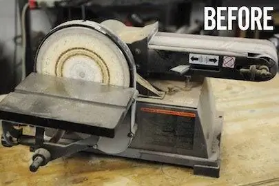 Как чистить электроинструменты - Sander