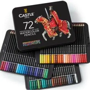 Лучший вариант карандашей: Castle Art Supplies 72 акварельных карандаша Лучший вариант карандашей: Castle Art Supplies 72 акварельных карандаша