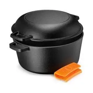 Лучший вариант голландской духовки: мультиварка Legend Cast Iron Dutch Oven на 5 кварт Лучший вариант голландской духовки: мультиварка Legend Cast Iron Dutch Oven на 5 кварт