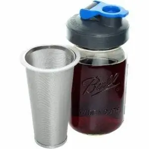 Лучший вариант кофеварки холодного заваривания: кофеварка County Line Kitchen Cold Brew Mason Jar Coffee Maker