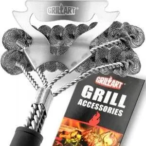 Лучшие варианты инструментов для гриля: щетка для гриля GRILLART без щетины и скребок