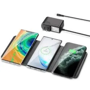 Лучшие варианты зарядных станций: беспроводная зарядная панель, ZealSound Qi-Certified Ultra-Slim