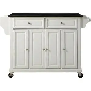 Лучший вариант кухонной тележки: полноразмерная кухонная тележка Crosley Furniture