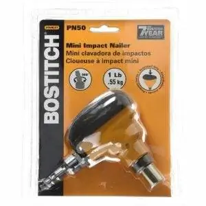 Лучший вариант пальмового гвоздезабивателя: Bostitch Palm Nailer, Mini Impact (PN50)