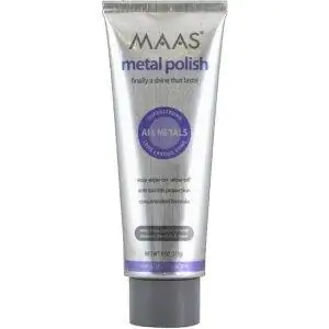 Лучший очиститель для латуни: MAAS 91401 Metal Polish 4 унции