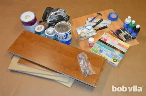 Как построить кукольный домик - Принадлежности