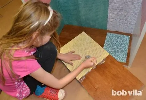 Как построить кукольный домик - шаг 6