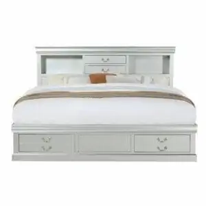 Лучший вариант кроватей для хранения: Red Barrel Studio Brodeur Storage Platform Bed