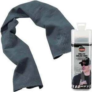 Лучший вариант охлаждающих полотенец: Ergodyne Chill its Cooling Towel