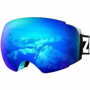 Лучший вариант очков для сноуборда: ZIONOR X4 Ski Snowboard Snow Goggles