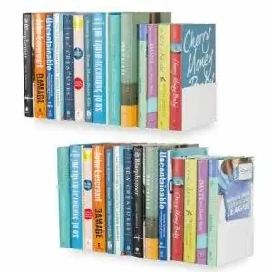 Лучший вариант плавающих полок: Wallniture U-образная плавающая металлическая книжная полка