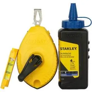 Лучший вариант меловой линии: Stanley 47-443 3-Piece Chalk Box Set