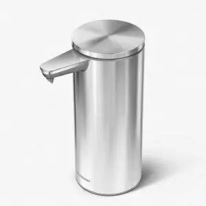 Лучший вариант дозатора мыла для посуды: simplehuman 9 oz. Бесконтактный перезаряжаемый диспенсер