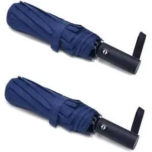 Лучшие варианты дорожного зонта: PFFY 2 Pack Compact Travel Umbrella