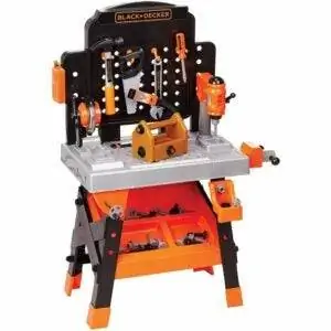 Лучший вариант инструментов для детей: BLACK+DECKER Power Tool Workshop - Play Toy Workbench
