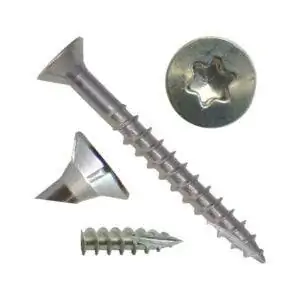 Лучший вариант шурупа для дерева: Шуруп из нержавеющей стали 8 x 1-1 4 Silver Star