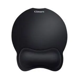 Лучший вариант коврика для мыши: Gimars Upgrade Round коврик для мыши из пены с эффектом памяти