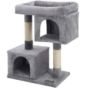 Лучшие варианты когтеточки для кошек: FEANDREA Cat Tree для крупных кошек