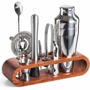 Лучший вариант шейкера для коктейлей: набор для бармена Mixology & Craft Mixology из 10 предметов Лучший вариант шейкера для коктейлей: набор для бармена Mixology & Craft Mixology из 10 предметов