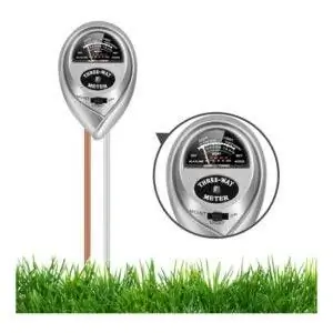 Лучший вариант pH-метра: HiLandy Soil pH Meter 3-in-1 Soil Tester
