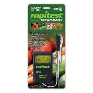 Лучший вариант pH-метра: Lustre Leaf Products 716750 1840 Ph Soil Meter