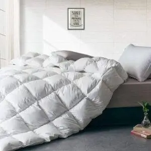 Лучшие варианты постельного белья: APSMILE Luxury All Seasons European Goose Down Comforter