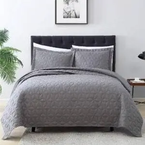 Лучшие варианты стеганых одеял: EXQ Home Quilt Set Full