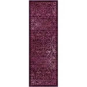 Лучший вариант кухонных ковриков: Maples Rugs Pelham Vintage Runner Rug Non Slip