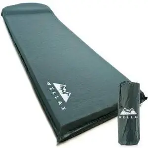 Лучшие варианты ковриков для сна: коврик WELLAX UltraThick FlexFoam Sleeping Pad