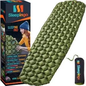 Лучшие варианты ковриков для сна: Sleepingo Camping Sleeping Pad