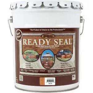 Лучшие варианты краски для забора: Ready Seal 512 5-галлонное ведро Natural Cedar