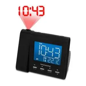 Лучшие варианты проекционных будильников: Magnasonic Projection Alarm Clock с AMFM Radio