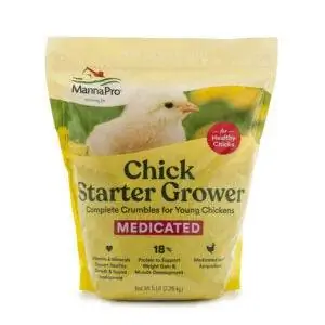 Лучший вариант корма для цыплят: лечебный корм для цыплят Manna Pro Chick Starter