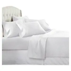 Лучшие варианты листов из микрофибры: Danjor Linens White Microfiber, 1800 Thread Count