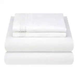Лучшие варианты простыней из микрофибры: простыня Mezzati Microfiber 1800 Thread Count