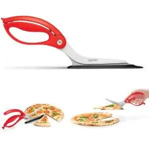 Лучшие варианты ножей для пиццы: Dreamfarm (красный) Scizza Scissors