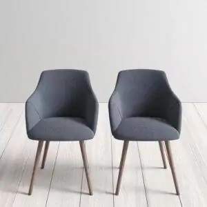 Лучший вариант обеденных стульев: обеденный стул ALLMODERN Brie из цельного дерева