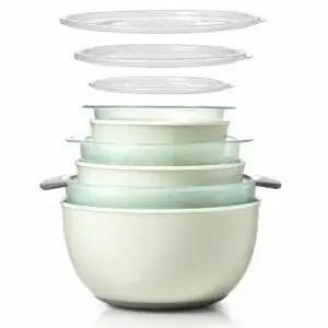 Лучшие лучшие варианты дуршлага: OXO Good Grips 9-Piement Nesting Bowl & Colander Set