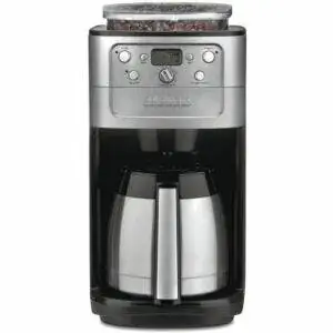 Лучшая кофеварка с вариантами кофемолки: термокофеварка Cuisinart DGB-900BC Grind & Brew